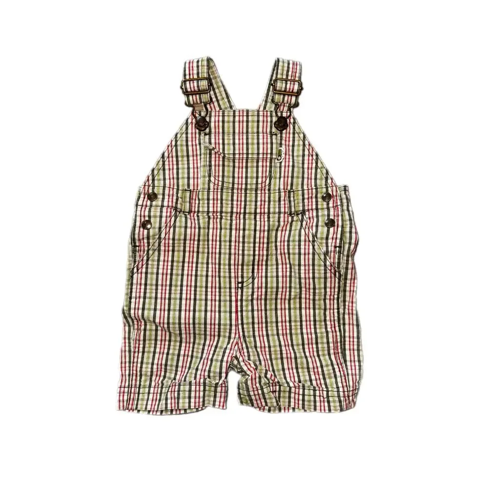VTG 90s/Y2K Gymboree Baby Boy 3pc Bundle- Size Infant /Baby Plaid & Sailboat Lot